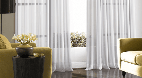 sheer curtains
